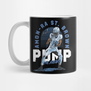 Amon-Ra St. Brown Detroit TD Celebration Mug